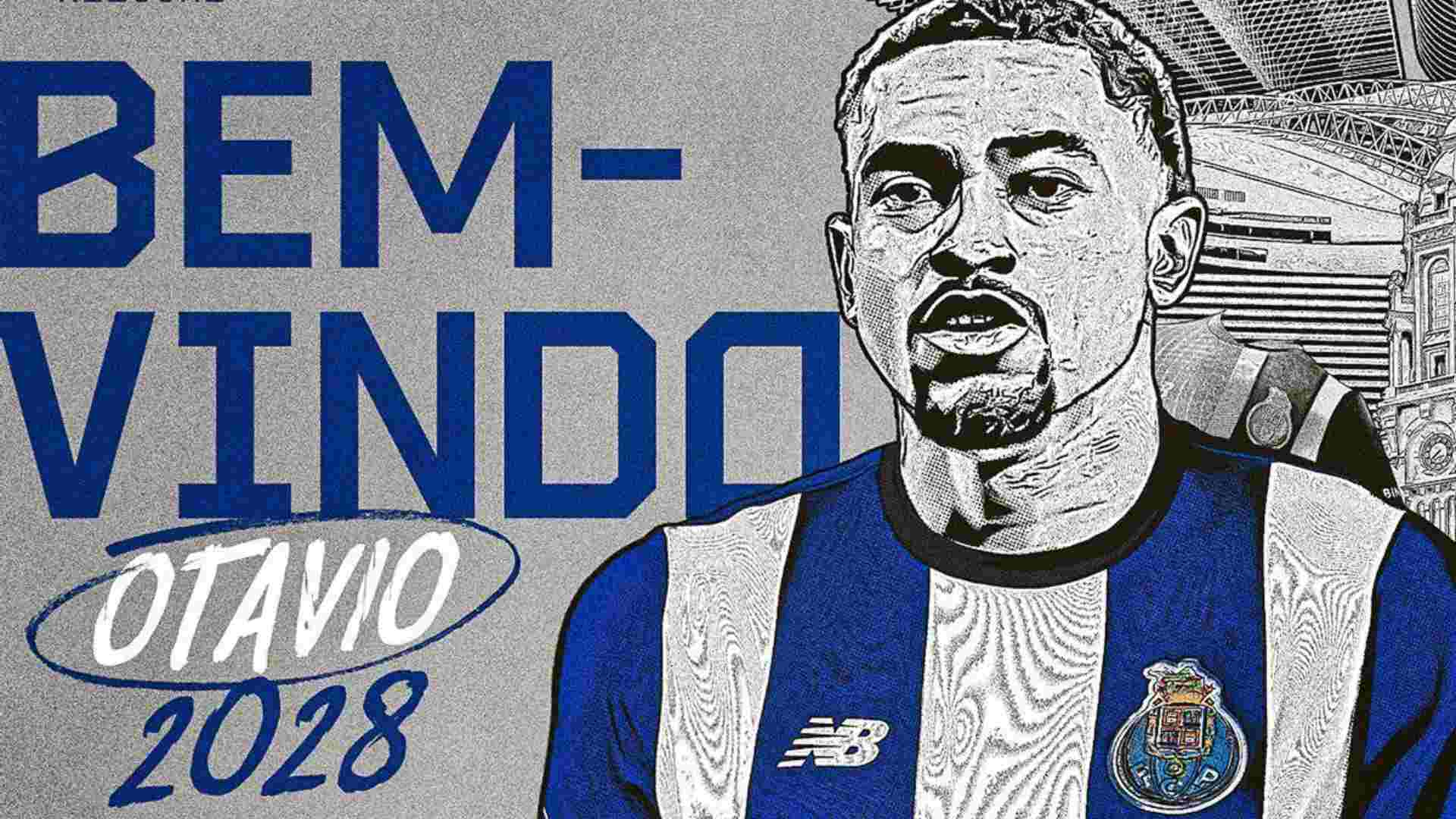 PORTO ANUNCIA CONTRATAÇÃO DE OTÁVIO, JOVEM PROMESSA FORMADA NA BASE DO FLAMENGO